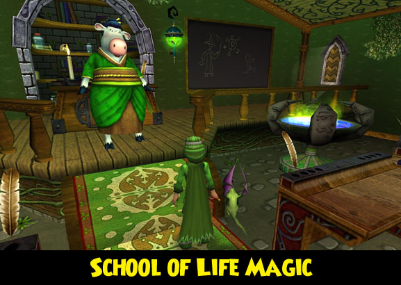 wizard101 life school