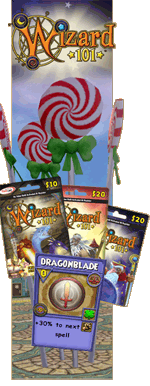 Wizard101 Holiday Cards