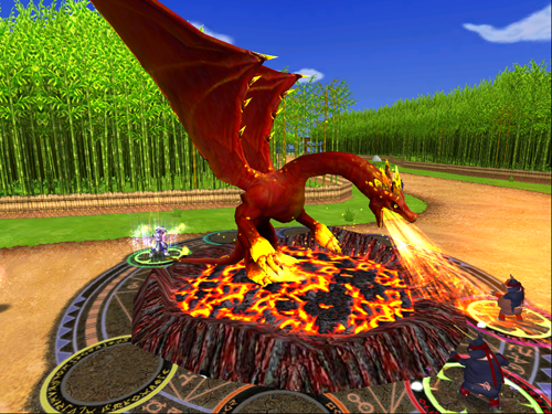 Wizard101 Fire Dragon