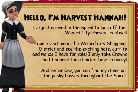 Wizard101 Harvest Festival