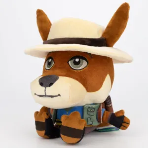 Absolutely adorable kangaroo plushie with removable backpack. OMG so cute.